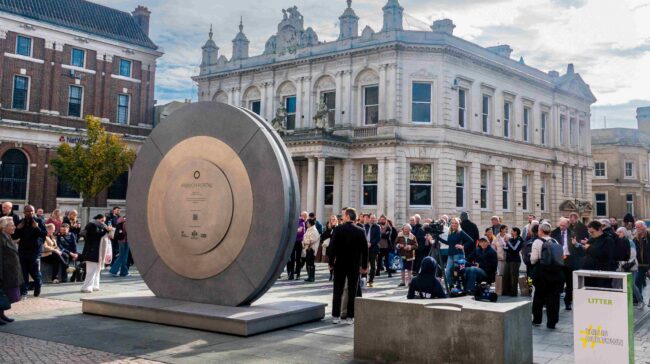 First-Ever UK Portal Launches in Ipswich, joining the Vilnius-born global artwork