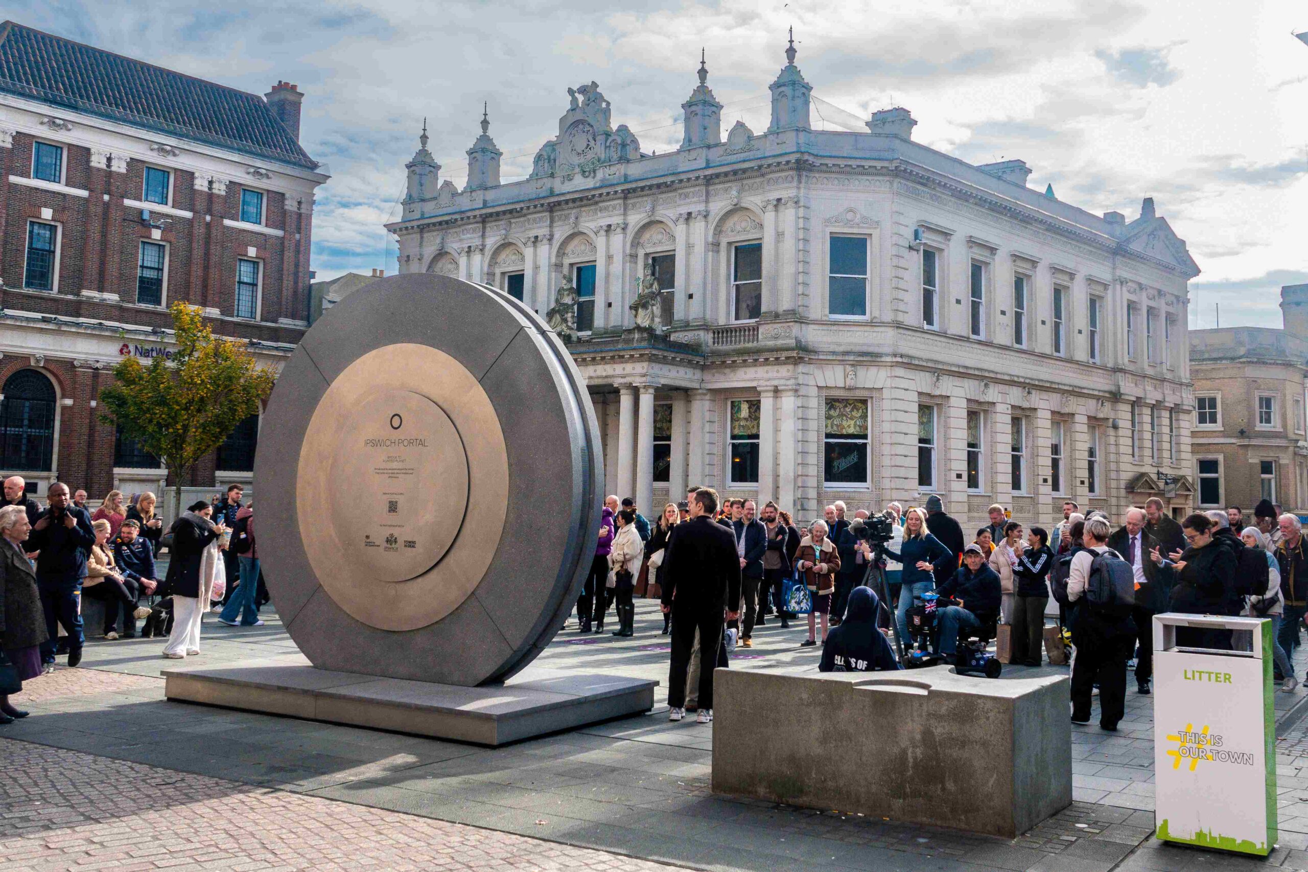First-Ever UK Portal Launches in Ipswich, joining the Vilnius-born global artwork