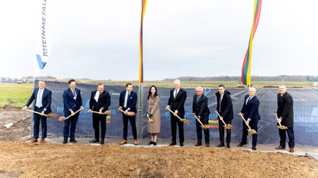 Rheinmetall Begins Construction of a New Factory in Lithuania – A Significant Investment in the Country’s Future
