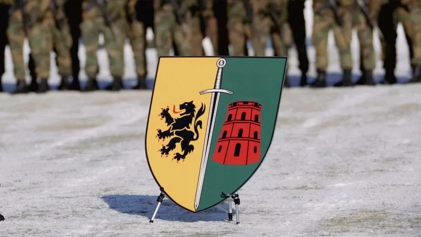 German Brigade Soldiers Inspect Rūdninkai Military Campus as Infrastructure Development Advances Rapidly