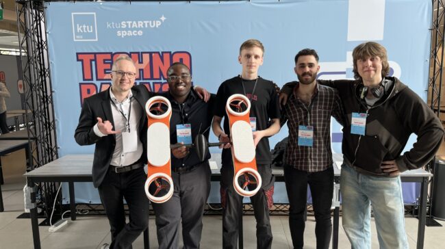 KTU students develop water drone to help save drowning people